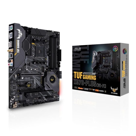 TUF Gaming X570-Plus (WI-FI), DDR4, AM4, ATX Mainboard