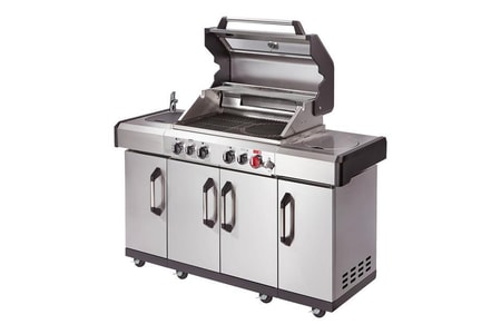 Kansas II Pro 4 SIK Profi Turbo Gasgrill