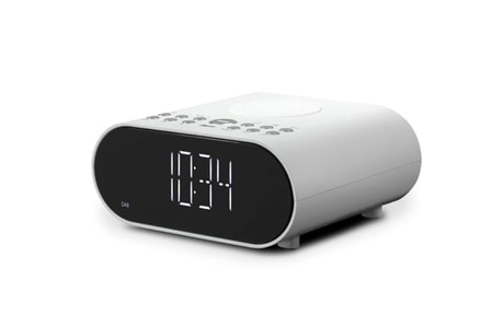 Radiowecker OrtusCharge DAB+ weiß