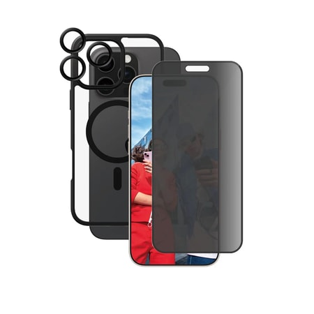 Care by PanzerGlass Flagship 3-in-1 Privacy Set iPhone 16 Pro Max