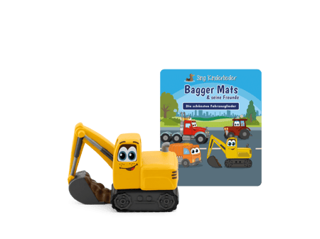 Sing Kinderlieder - Bagger Mats & seine Freunde: Die schönsten Fahrzeuglieder Hörfigur