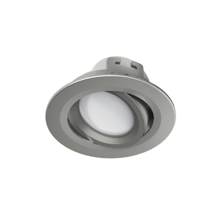 WLAN LED-Einbauspot / 5W / ohne Hub / per Sprache/App steuern / (Satin-Nickel) (00176608)