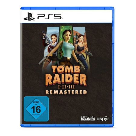 Tomb Raider 1-3 Remastered PS5-Spiel