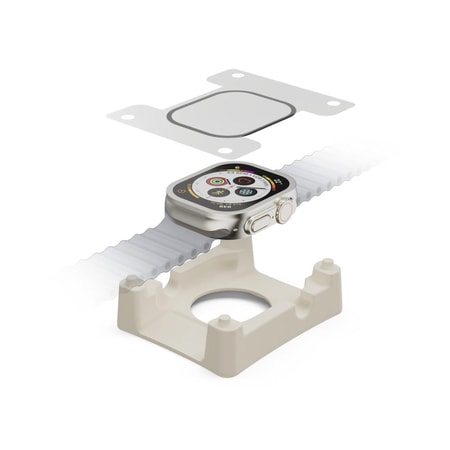 Displayschutz "Super Hybrid" für Apple Watch Ultra 3, 49 mm, Montagehilfe (00210969)