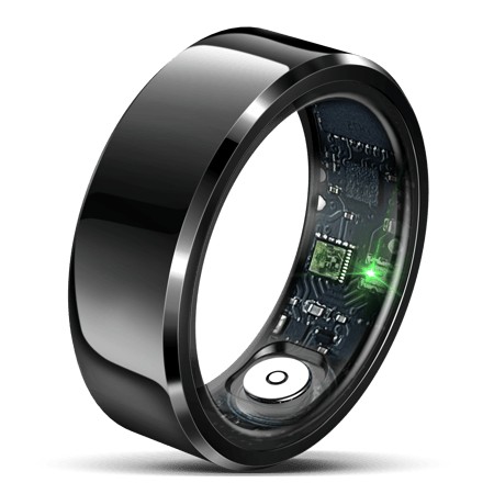 Smartring SR6, Schwarz, Größe 12 - 67,2 mm