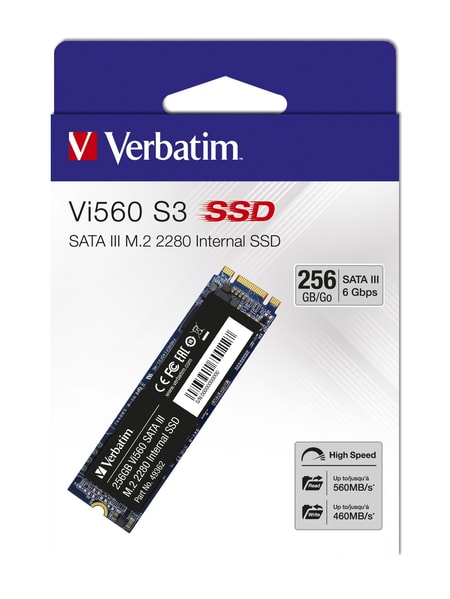Verbatim Vi560 S3 M.2 SSD-Laufwerk 256 GB