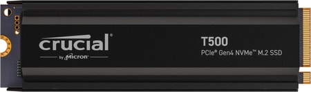 SSD 2TB T500 CT2000T500SSD5 PCIe M.2 NVME PCIe 4.0 x4 Heatsink Interne SSD-Festplatte
