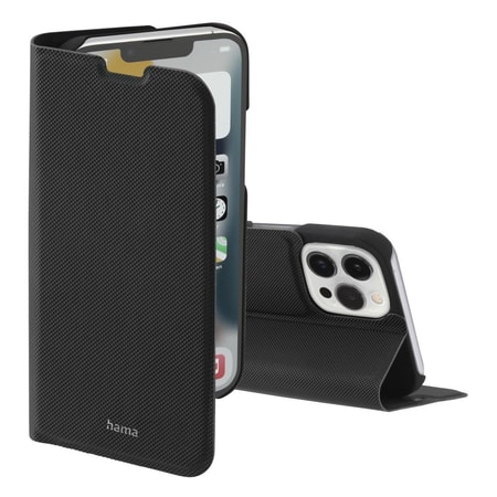 Booklet "Slim Pro" für Apple iPhone 14 Pro, Schwarz