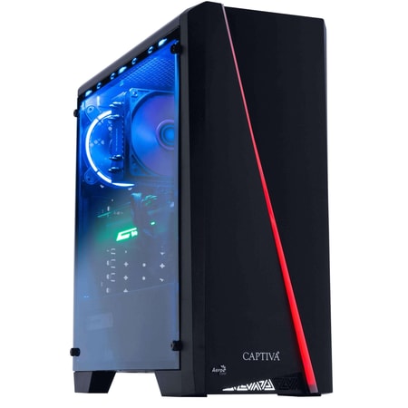 Gaming-PC Highend Gaming I52-413, Schwarz, Intel Core i7-9700KF, 16 GB, 500GB SSD + 1TB HDD, RTX 2070 SUPER