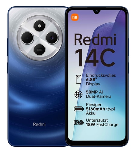 Redmi 14C 4GB + 128GB Starry Blue Smartphone