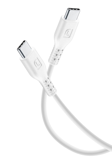 Power Data Cable 2 m USB Typ-C/ Typ-C White (60187)