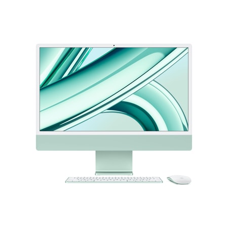 iMac Grün 24 Zoll, M3, 8-Core-CPU, 8-Core-GPU, 8GB, 512GB SSD