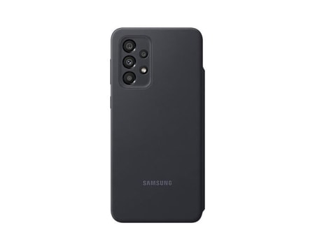 S View Wallet Cover EF-EA336 für das Galaxy A33 5G, schwarz Handyhülle