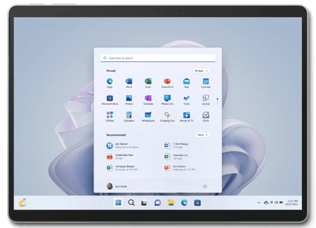 Surface Pro 9 5G Platinum, Microsoft SQ® 3, 8 GB, 256 GB SSD 2in1 Convertible