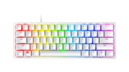 Huntsman Mini, Red Switches, Mercury/Weiß Gaming-Tastatur