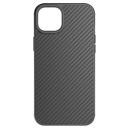 Cover "Robust Carbon" für Apple iPhone 15 Plus, Schwarz (00221303) Handyhülle