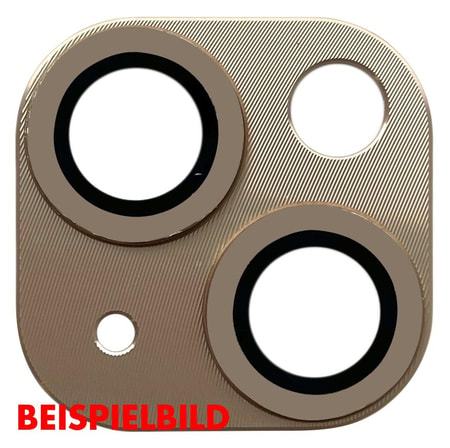 FUN Camera Protect Inlay für Apple iPhone 14/ 14 Plus Gold (20471)