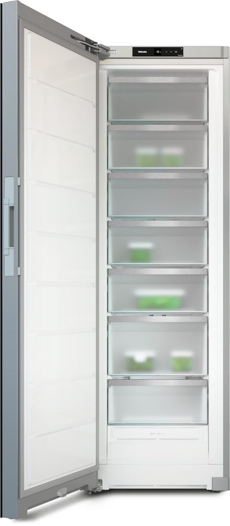 FNS 4782 D Obsidianschwarz matt Gefrierschrank