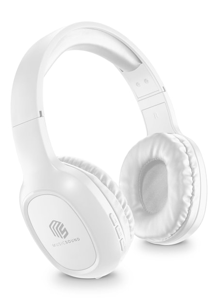 Music & Sound Bluetooth Headphone BASIC White (600614) Bügelkopfhörer