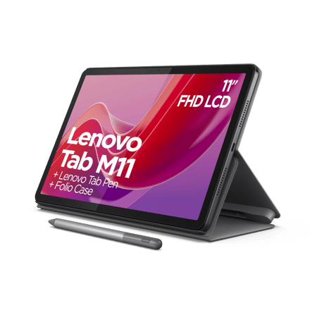 Bundle Tab M11 WiFi 128GB Grau Tablet + Case + Eingabestift
