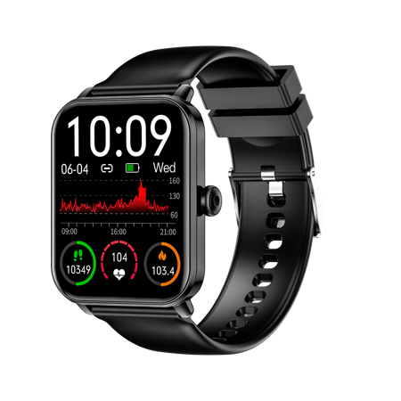 Watch 102, Schwarz Smartwatch