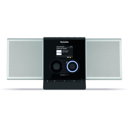 DAB+ Internetradio mit CD-Player MULTYRADIO 600 CD IR silber/schwarz