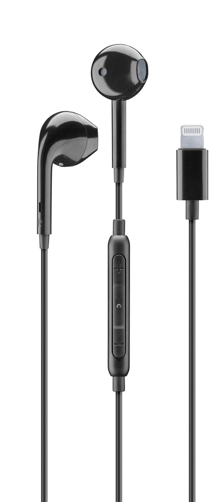 MFI Earphones Capsule für Apple iPhone Black (60774) In-Ear Kopfhörer