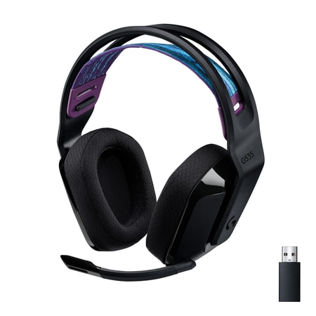 G535 LIGHTSPEED Wireless Gaming-Headset, Schwarz