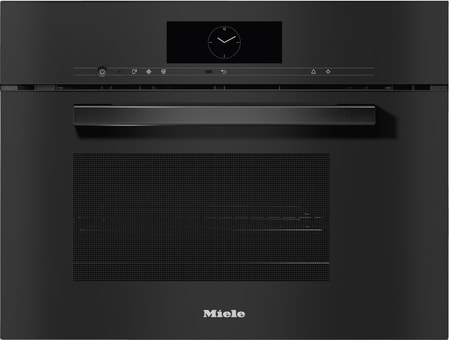 DGM 7845 Dampfgarer mit Mikrowelle Obsidianschwarz