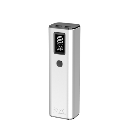 Premium Powerbank „Note-100“ 20000mAh – PD100W+QC24W, Silver