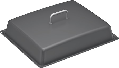 Z12CL10A0 Deckel für Profipfanne, 115 x 424 x 357 mm