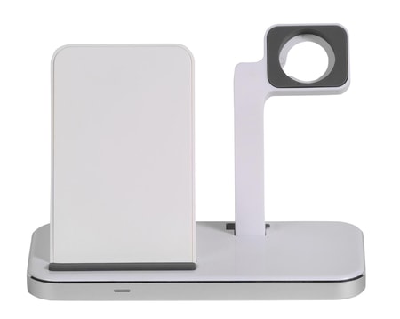 2in1 Wireless Fast Charger Qi-Ladegerät