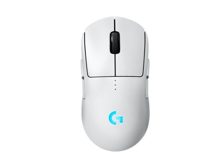 Gaming-Maus PRO 2 LIGHTSPEED, Weiß, Beidhändige kabellose Gaming-Maus