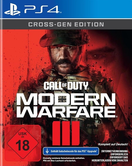 Call of Duty: Modern Warfare III PS4-Spiel