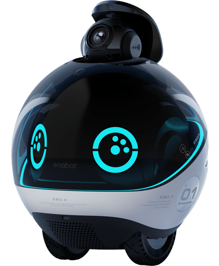 EBO X (Family Companion Robot) Bewegliche Kamera