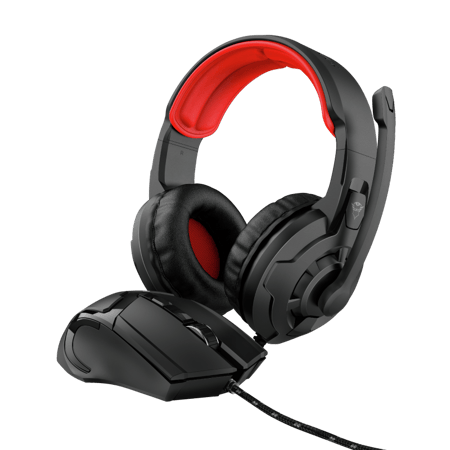 GXT 785 Ravius, Headset und Maus Bundle (24487), Schwarz