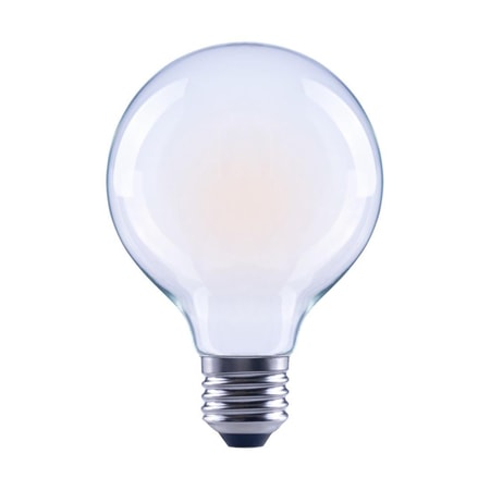 LED-Filament E27, 470lm ersetzt 40W, Globelampe G80, matt, Warmweiß 00112880