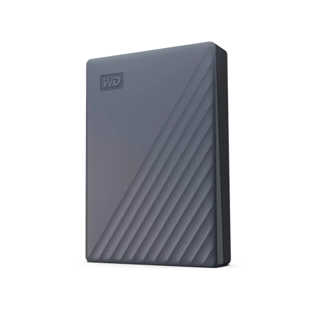 Mobile Festplatte "My Passport", 2TB, kompatibel mit USB-C, Grau