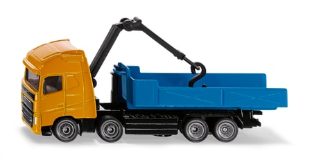 Modellauto Volvo Abrollkipper mit Kran 1683