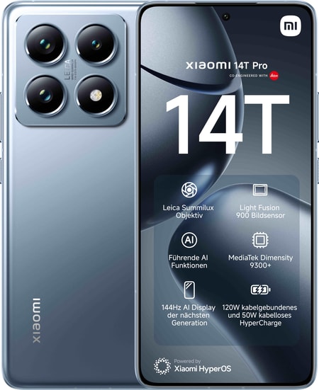 14T Pro 5G 12GB + 512GB Titan Blue Smartphone