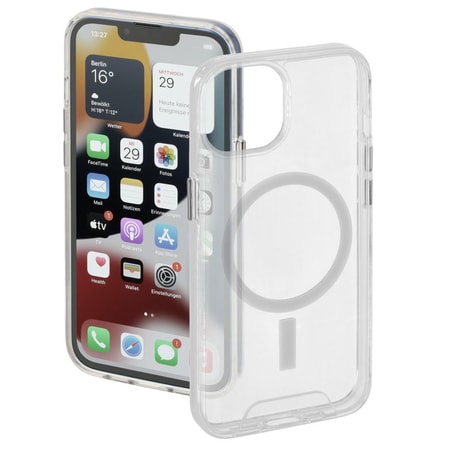 215516 Cover "MagCase Safety" für Apple iPhone 14, Transparent