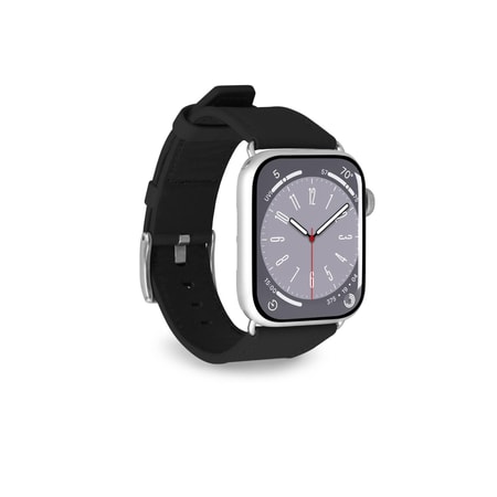 E-Classic Band for Apple Watch 38, 40 and 41mm Schwarz