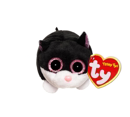 Teeny Tys Cara Katze schwarz/weiß 10cm Kuscheltier