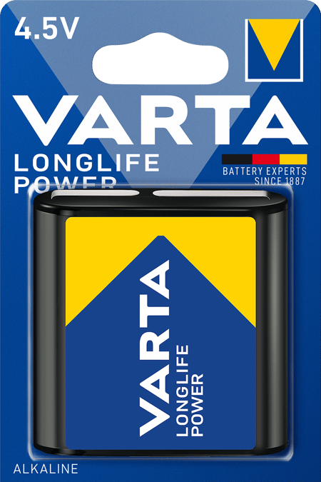 LONGLIFE Power 4,5V, 1er Blister Batterie