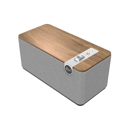 The One Plus walnuss Bluetooth-Lautsprecher