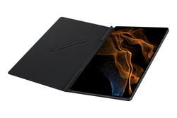 Book Cover für Galaxy Tab S8 Ultra schwarz Tablet-Hülle