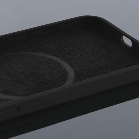 215529 Cover "MagCase Finest Feel PRO" für Apple iPhone 14 Pro, Schwarz