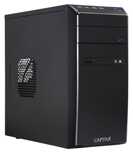 Power Starter I65-480, Schwarz, Intel Core i5-10400, 16 GB, 500 GB M.2 SSD