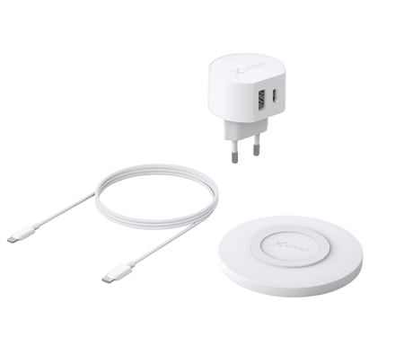Fast Charging Starter Set iPhone Weiß Ladeset