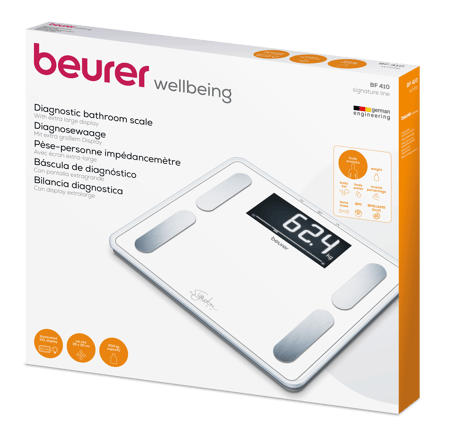 BF 410 Signature Line weiß Personenwaage